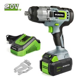 WORKPRO 20V Cordless Electric Impact Wrench